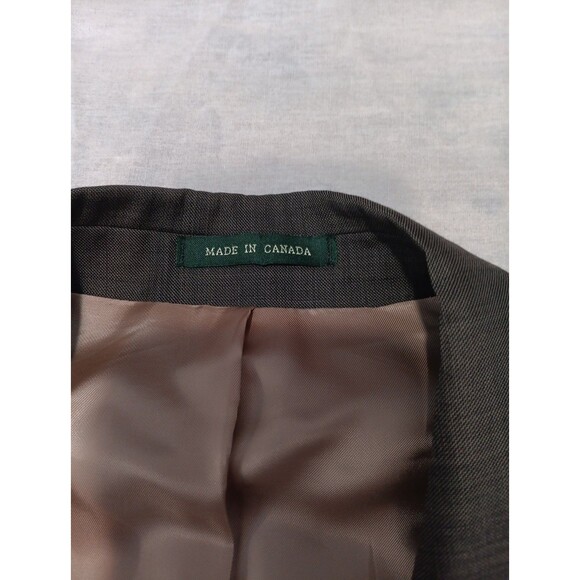 Lauren Ralph Lauren Wool Blazer Jacket Men’s 46L Macy's Brown - Picture 2 of 7